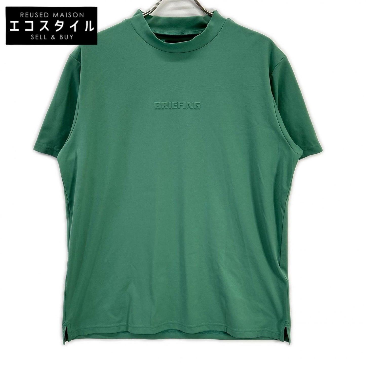 BRIEFING ブリーフィング BRG251M40 MINI 3D LOGO HIGHNECK Tシャツ トップス