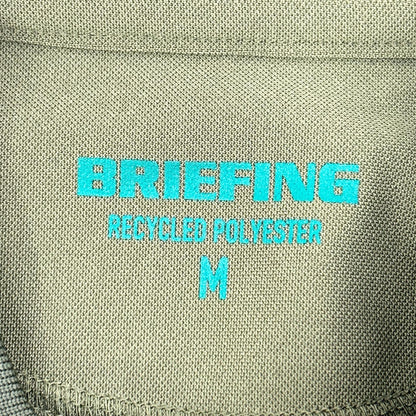 BRIEFING ブリーフィング BRG253M01 オリーブ EARTH POLO シャツ トップス