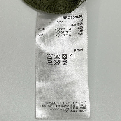 BRIEFING ブリーフィング BRG253M01 オリーブ EARTH POLO シャツ トップス