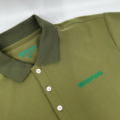 BRIEFING ブリーフィング BRG253M01 オリーブ EARTH POLO シャツ トップス
