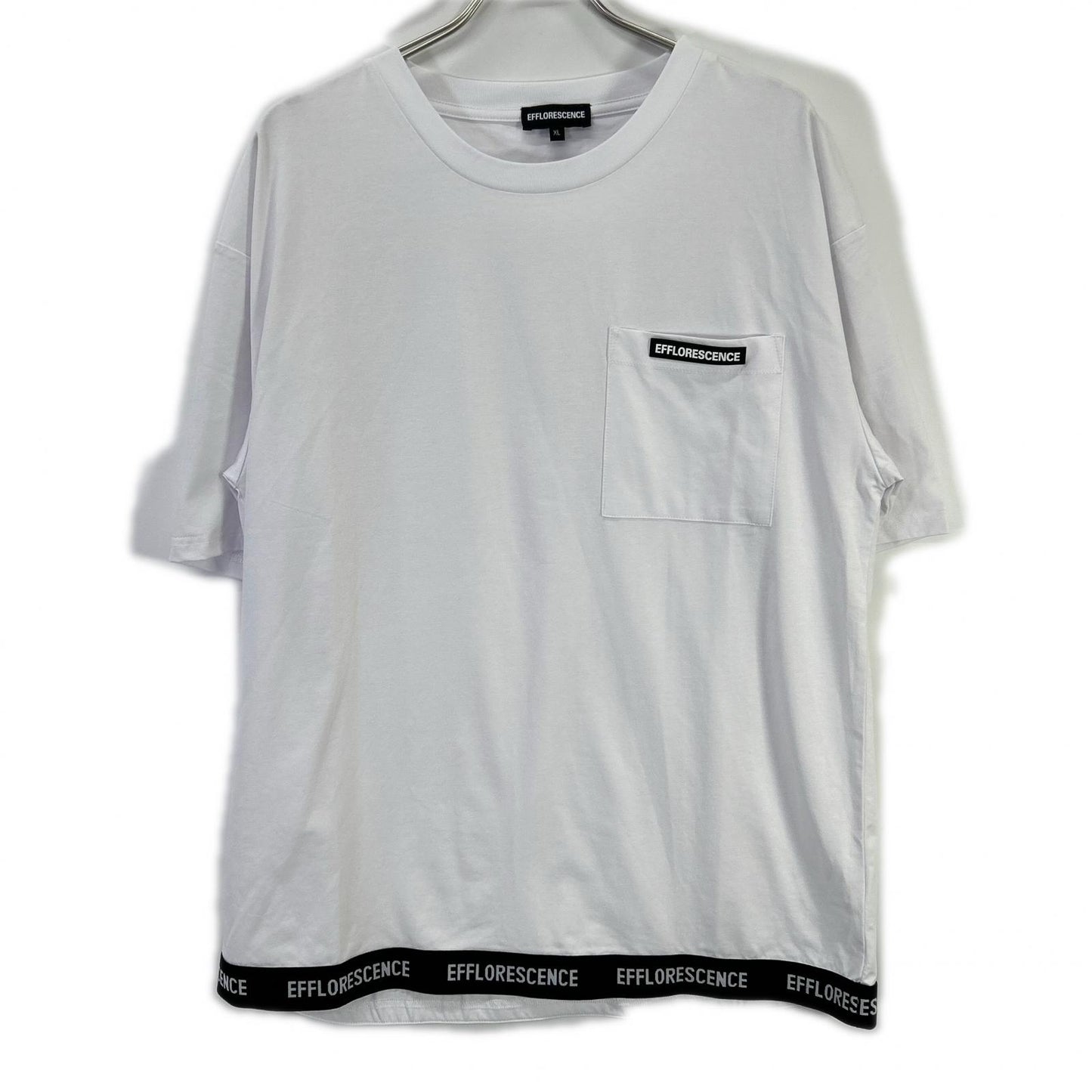 EFFLORESCENCE エフロレッセンス EF25AW-036 ホワイト ポケット Tシャツ トップス