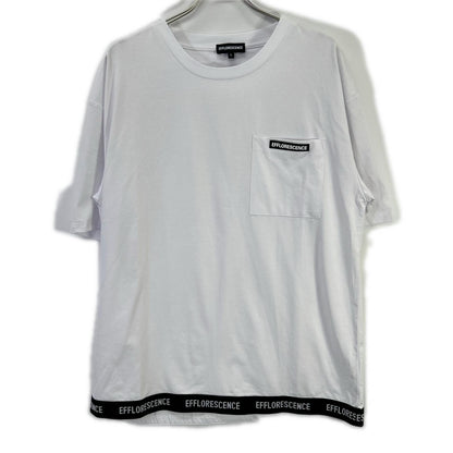 EFFLORESCENCE エフロレッセンス EF25AW-036 ホワイト ポケット Tシャツ トップス