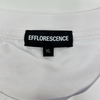 EFFLORESCENCE エフロレッセンス EF25AW-036 ホワイト ポケット Tシャツ トップス