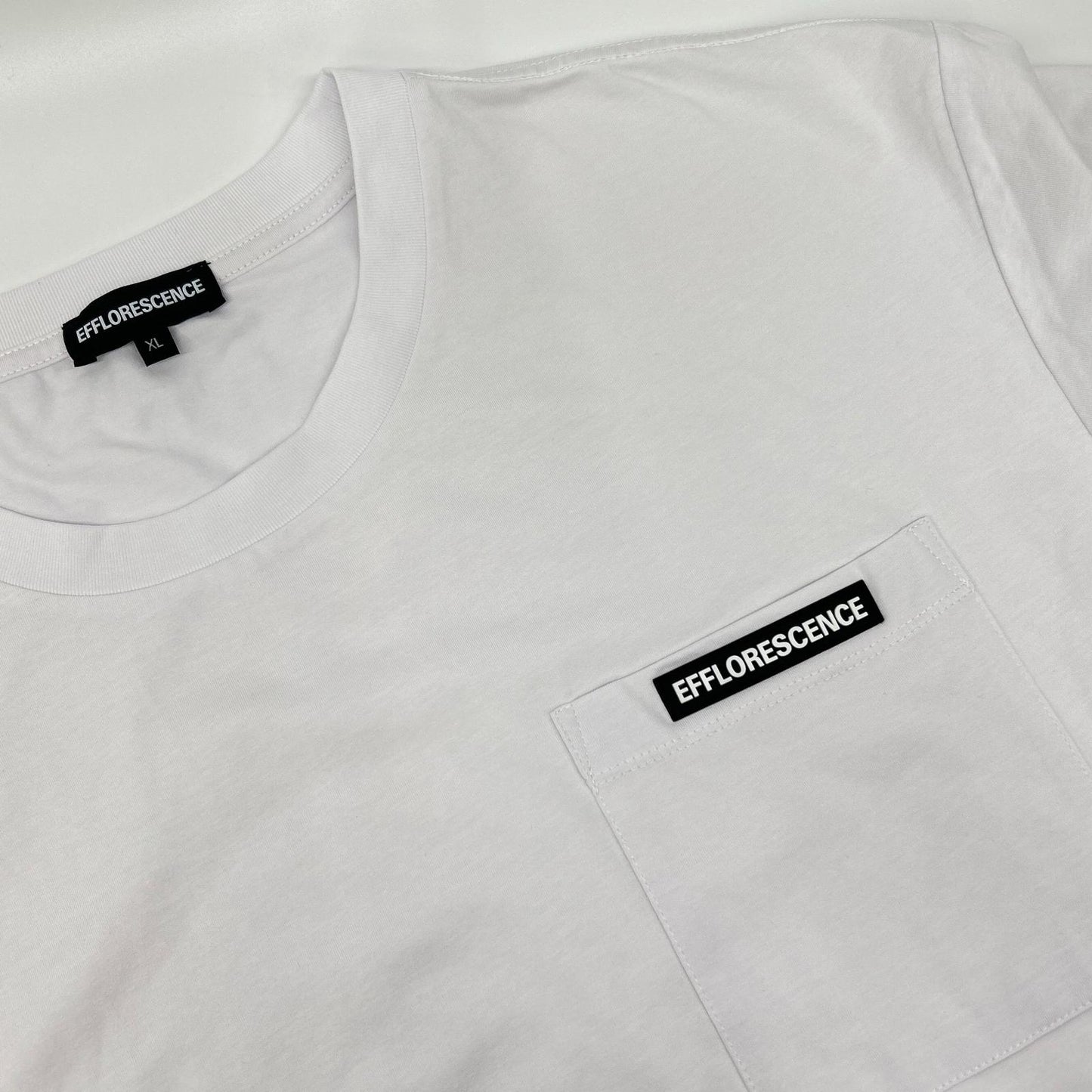 EFFLORESCENCE エフロレッセンス EF25AW-036 ホワイト ポケット Tシャツ トップス