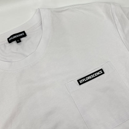 EFFLORESCENCE エフロレッセンス EF25AW-036 ホワイト ポケット Tシャツ トップス