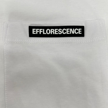EFFLORESCENCE エフロレッセンス EF25AW-036 ホワイト ポケット Tシャツ トップス