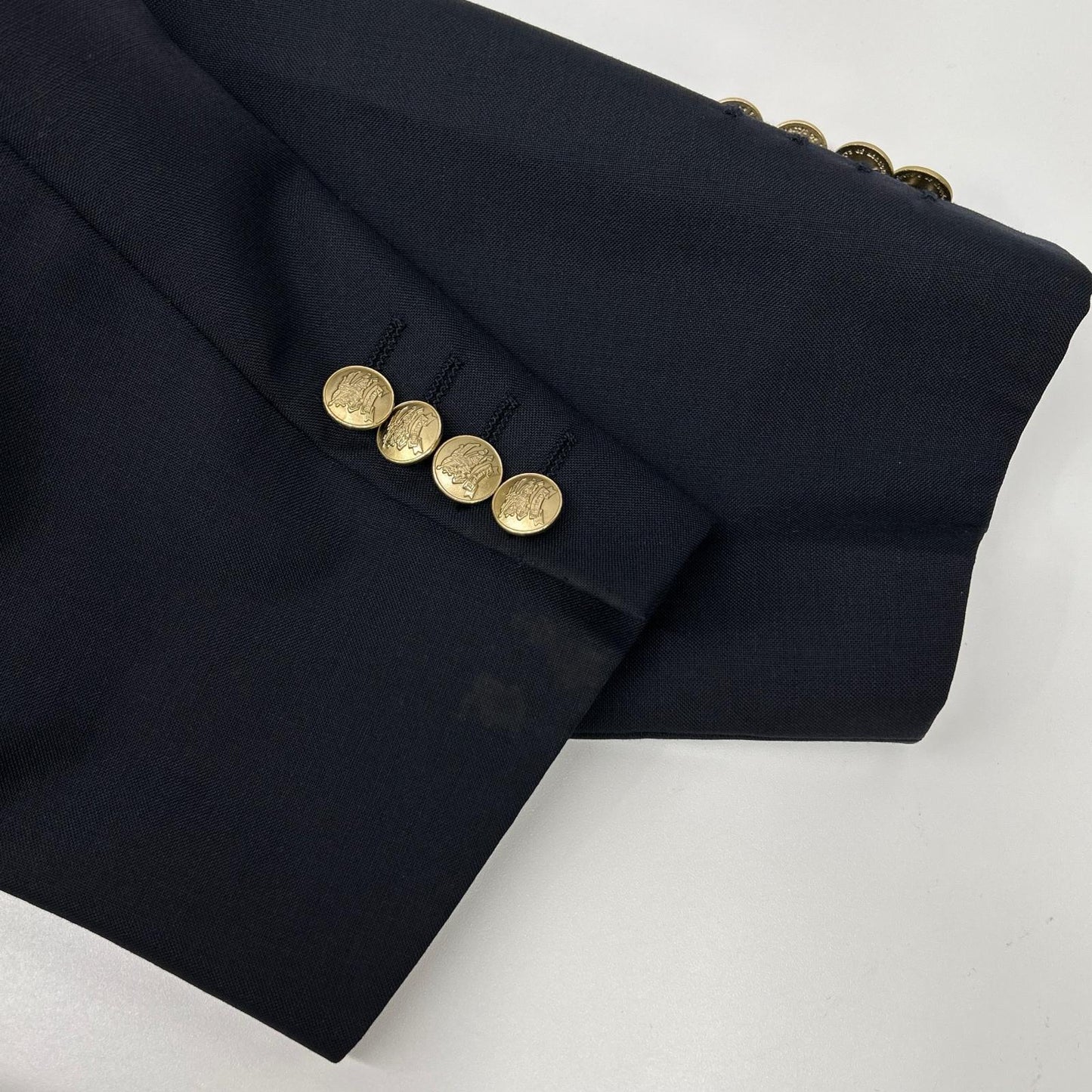 Burberry's バーバリーズ ネイビー BBG51ー400-29 金ボタン テーラードジャケット ジャケット