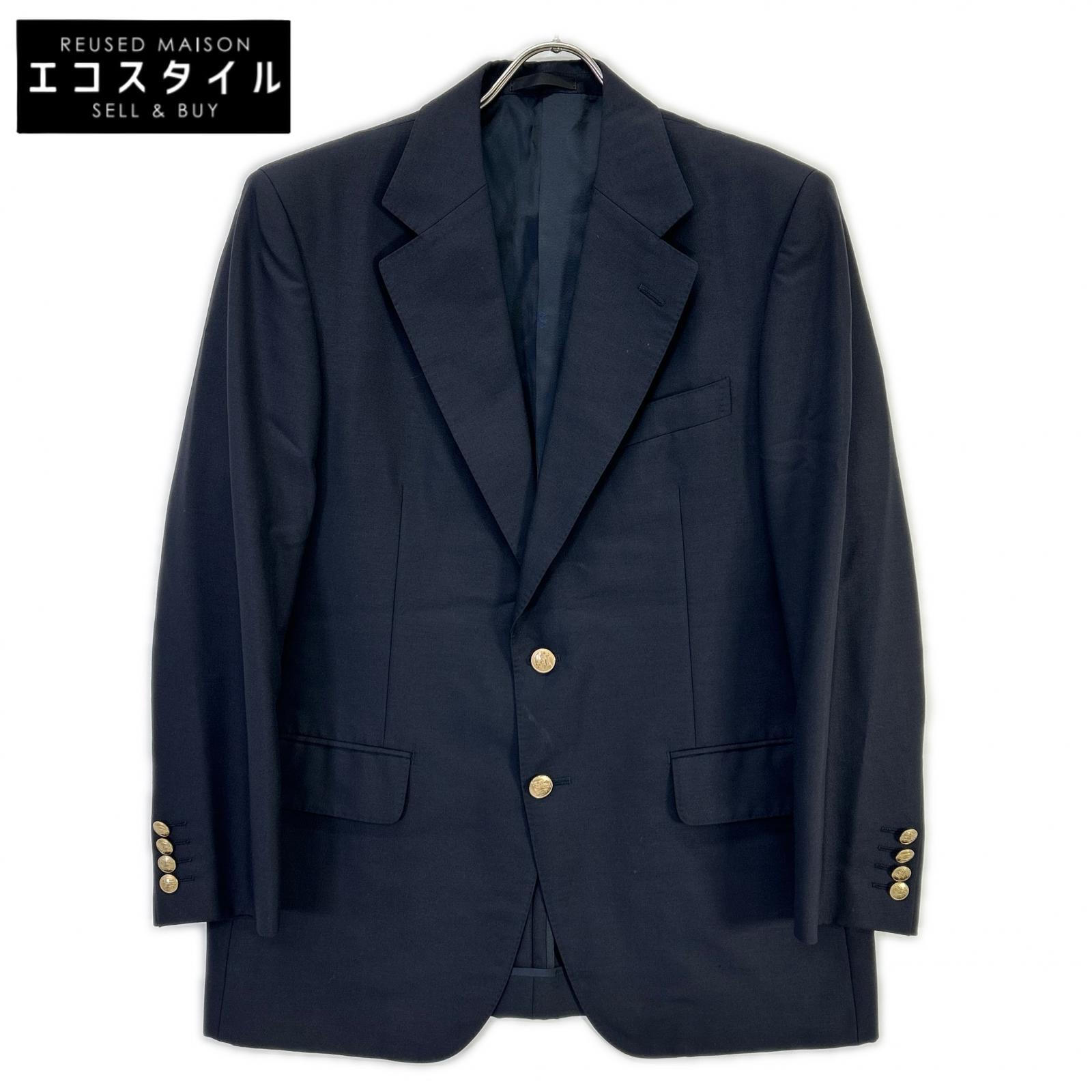 Burberry's バーバリーズ ネイビー BBG51ー400-29 金ボタン テーラードジャケット ジャケット