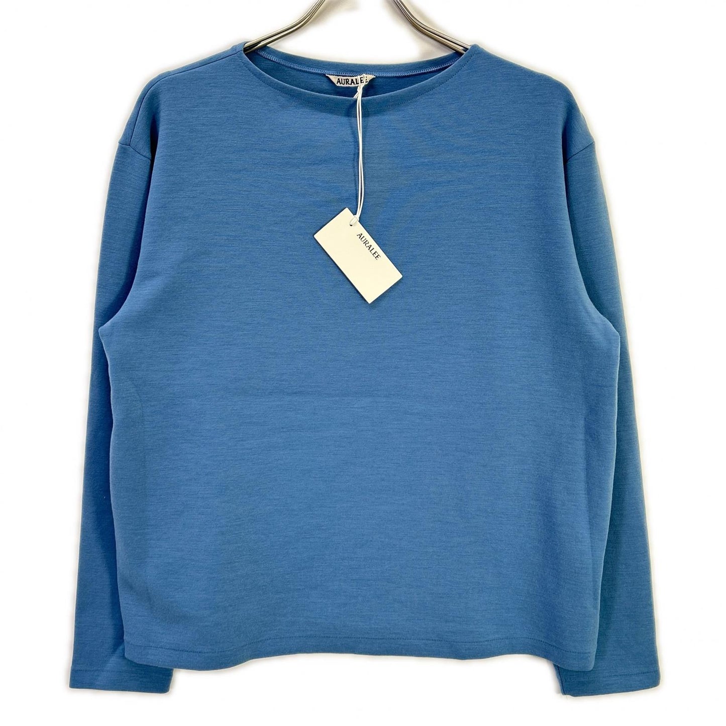 AURALEE オーラリー A26SP01VD DOUBLE JERSEY BOAT NECK PULLOVER トップス