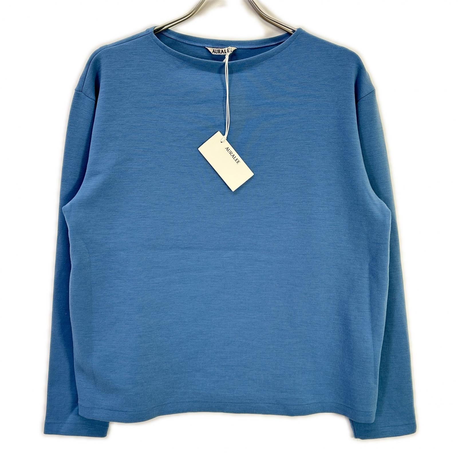 AURALEE オーラリー A26SP01VD DOUBLE JERSEY BOAT NECK PULLOVER トップス