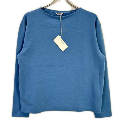 AURALEE オーラリー A26SP01VD DOUBLE JERSEY BOAT NECK PULLOVER トップス