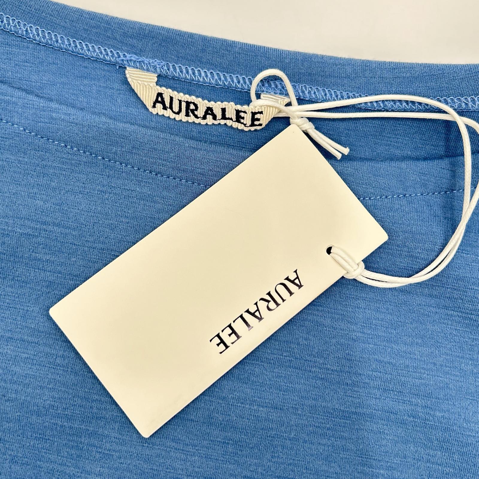 AURALEE オーラリー A26SP01VD DOUBLE JERSEY BOAT NECK PULLOVER トップス