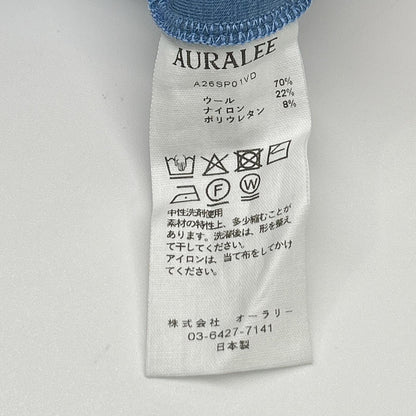 AURALEE オーラリー A26SP01VD DOUBLE JERSEY BOAT NECK PULLOVER トップス