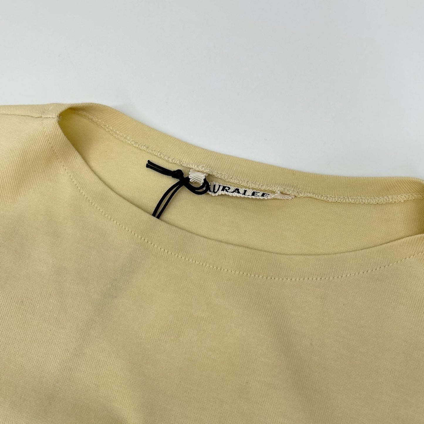 AURALEE オーラリー A00P04GT LUSTER PLAITING BOAT NECK TEE トップス