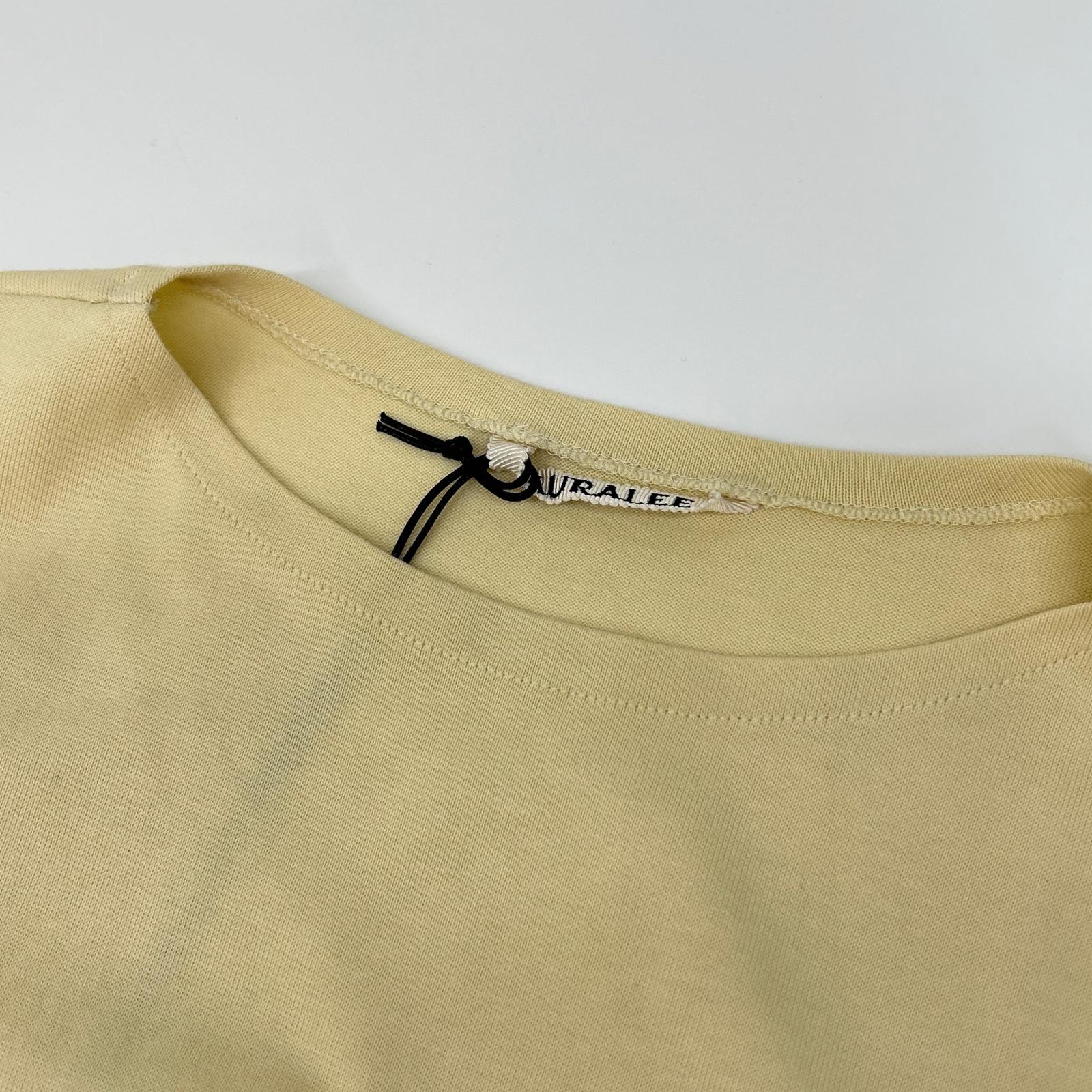 AURALEE オーラリー A00P04GT LUSTER PLAITING BOAT NECK TEE トップス