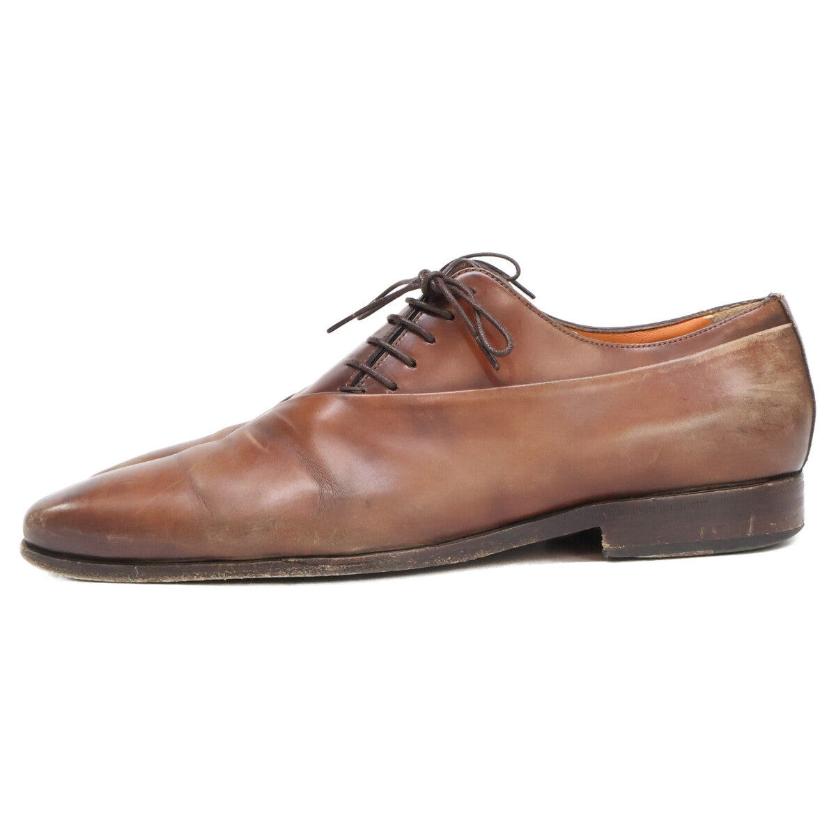 SANTONI サントーニ 16407 サイドレース プレーントゥ シューズ シューズ