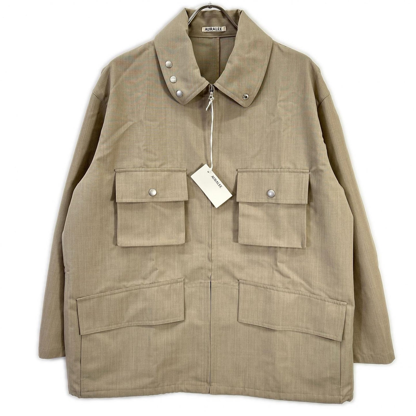 AURALEE オーラリー A26SB02WC WOOL MAX CANVAS BLOUSON ジャケット