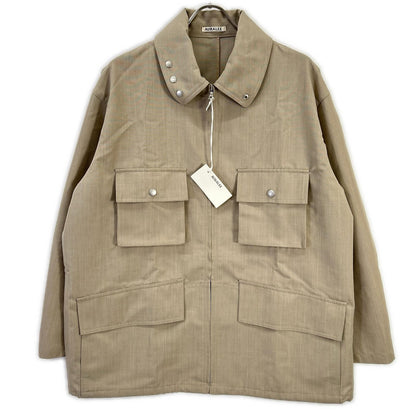 AURALEE オーラリー A26SB02WC WOOL MAX CANVAS BLOUSON ジャケット