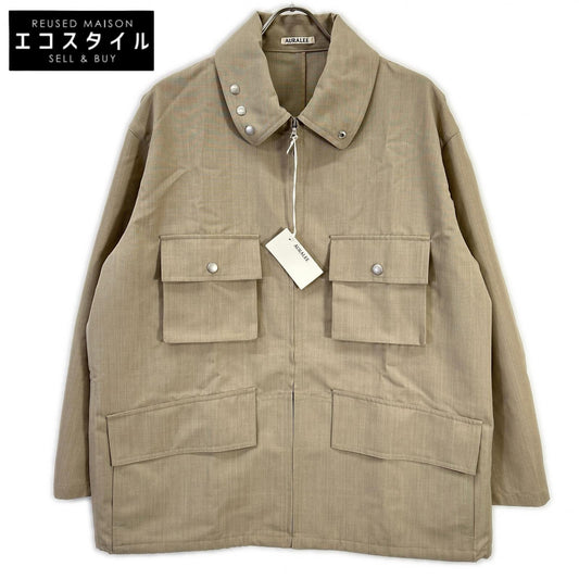 AURALEE オーラリー A26SB02WC WOOL MAX CANVAS BLOUSON ジャケット