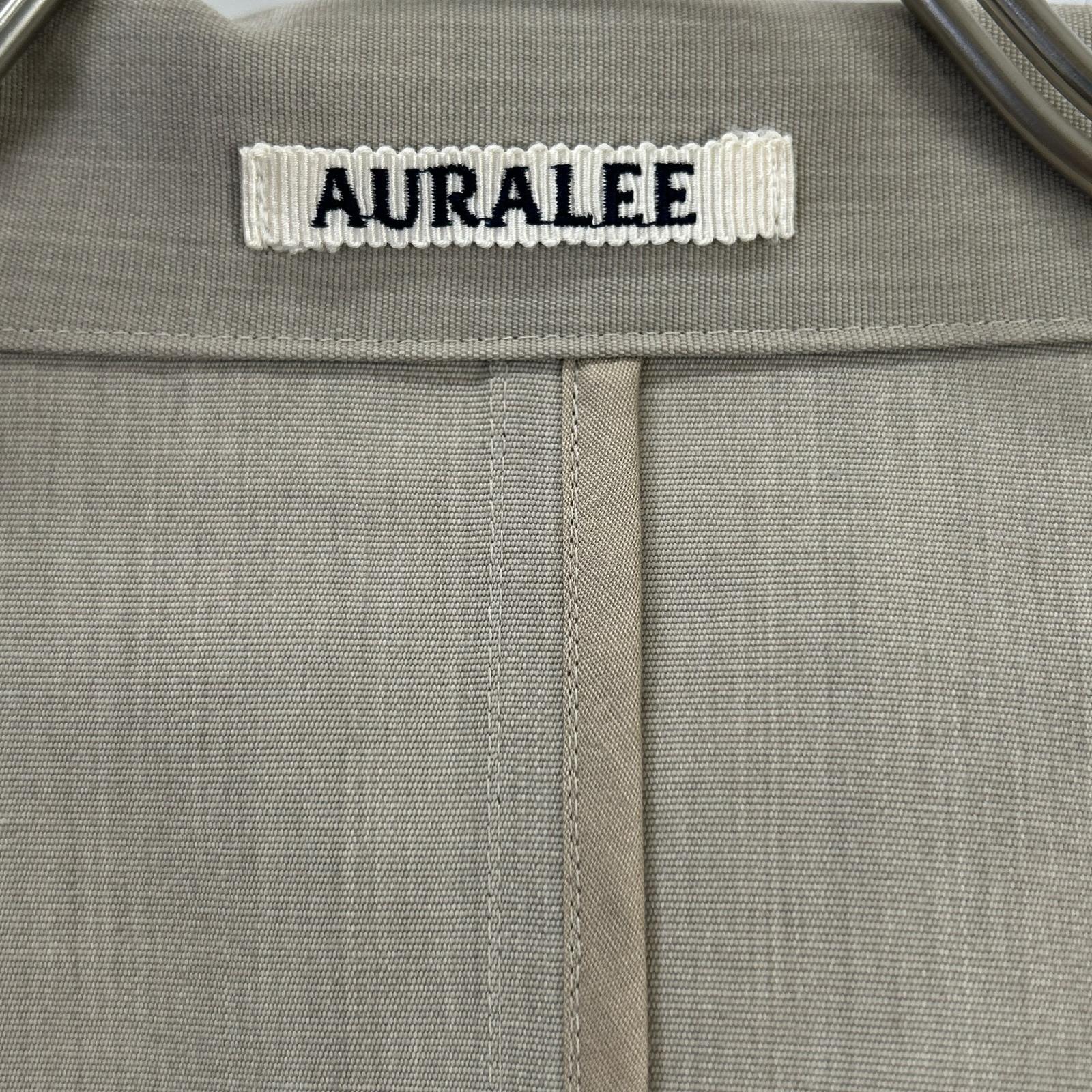 AURALEE オーラリー A26SB02WC WOOL MAX CANVAS BLOUSON ジャケット