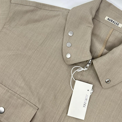 AURALEE オーラリー A26SB02WC WOOL MAX CANVAS BLOUSON ジャケット