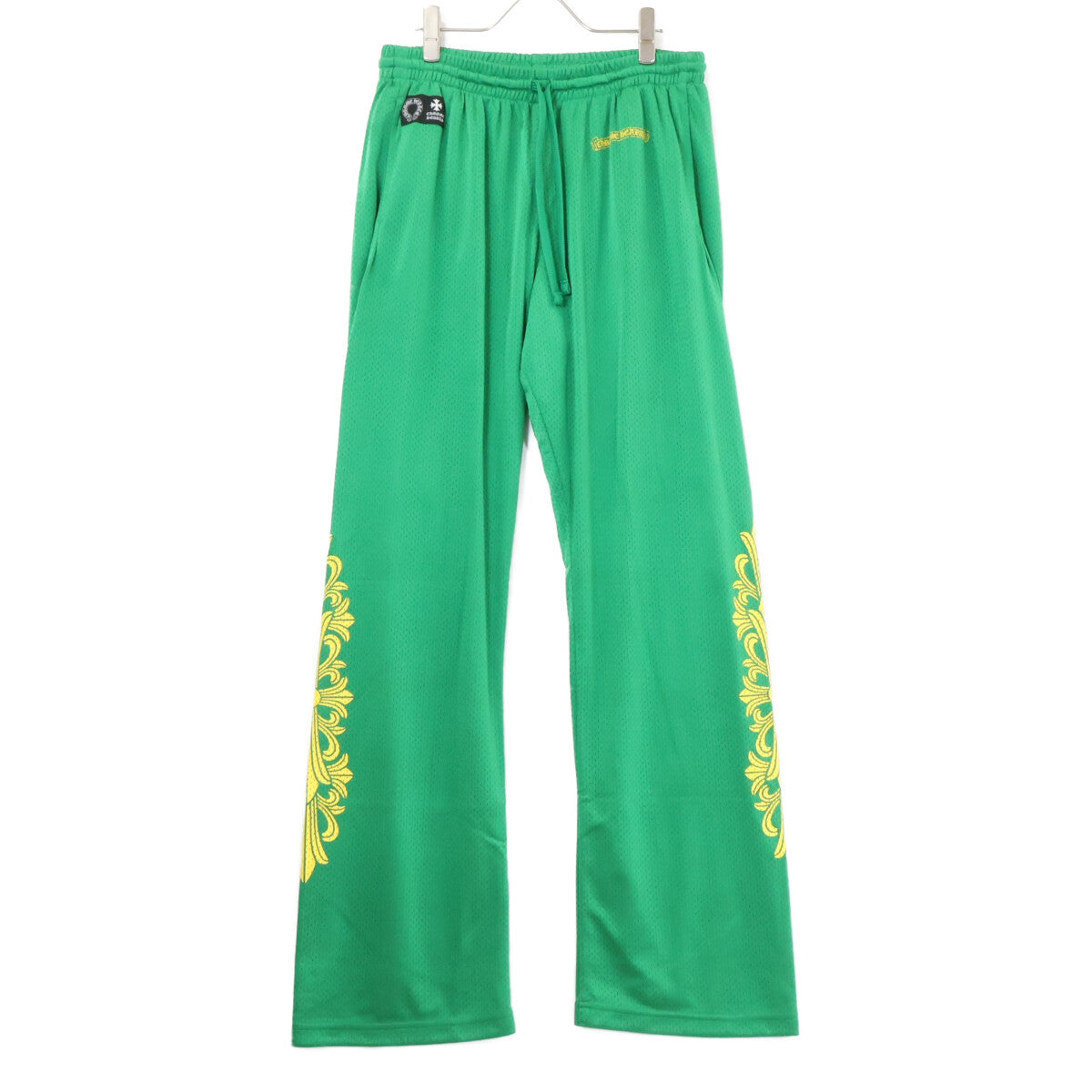 Chrome hearts クロムハーツ 【新品同様】MESH VARSITY PANTS ロゴプリント メッシュ ロングパンツ ボトムス