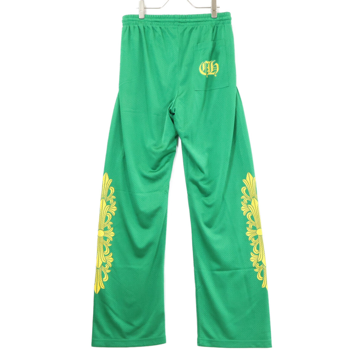 Chrome hearts クロムハーツ 【新品同様】MESH VARSITY PANTS ロゴプリント メッシュ ロングパンツ ボトムス