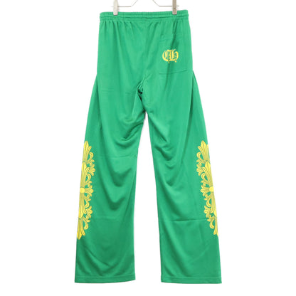 Chrome hearts クロムハーツ 【新品同様】MESH VARSITY PANTS ロゴプリント メッシュ ロングパンツ ボトムス