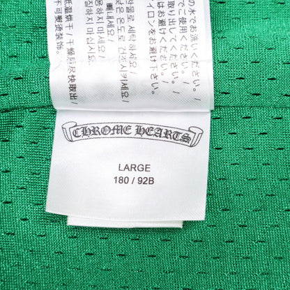 Chrome hearts クロムハーツ 【新品同様】MESH VARSITY PANTS ロゴプリント メッシュ ロングパンツ ボトムス
