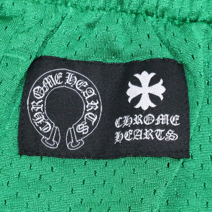 Chrome hearts クロムハーツ 【新品同様】MESH VARSITY PANTS ロゴプリント メッシュ ロングパンツ ボトムス