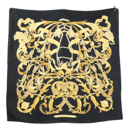 HERMES エルメス 【美品】LE MORS A LA CONETABLE 轡の気品 シルク カレ90 スカーフ