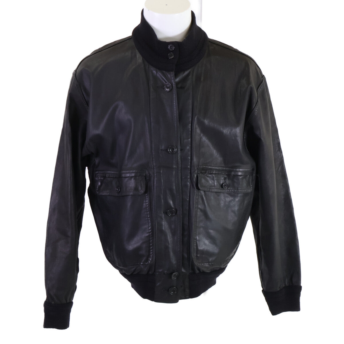 ARNYS Arnys nubuck and reindeer leather reversible blouson jacket jacket