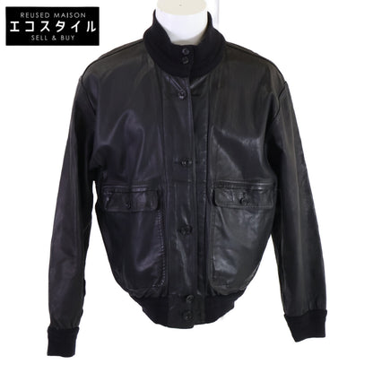 ARNYS Arnys nubuck and reindeer leather reversible blouson jacket jacket
