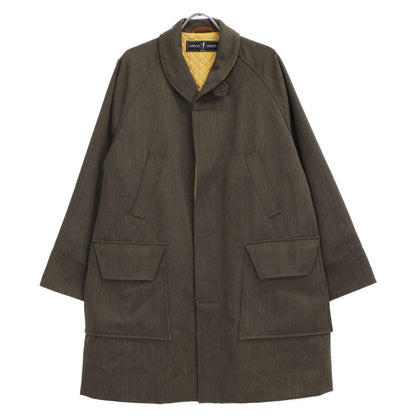 ARNYS アルニス キルティングライニング カシミヤ混ウール バルマカーン コート