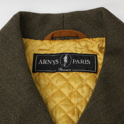 ARNYS アルニス キルティングライニング カシミヤ混ウール バルマカーン コート