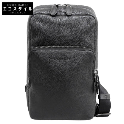 COACH コーチ ゴッサム パック レザー ボディバッグ メンズ ブラック C5331 ボディバッグ