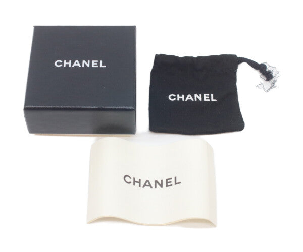 CHANEL シャネル A11P ココマーク ライオン パール フープピアス ピアス