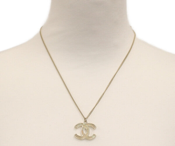 CHANEL シャネル B11A アイボリー レジン ココマーク ネックレス ネックレス