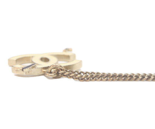 CHANEL シャネル 10P エナメル アイボリー ココマーク アロー ネックレス ネックレス