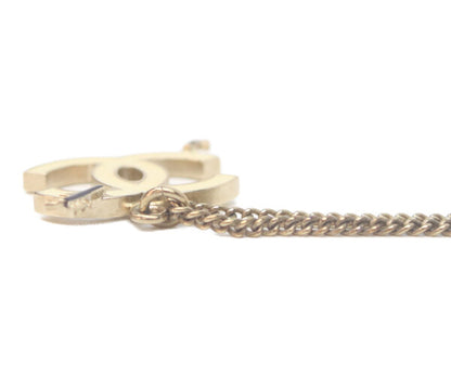CHANEL シャネル 10P エナメル アイボリー ココマーク アロー ネックレス ネックレス