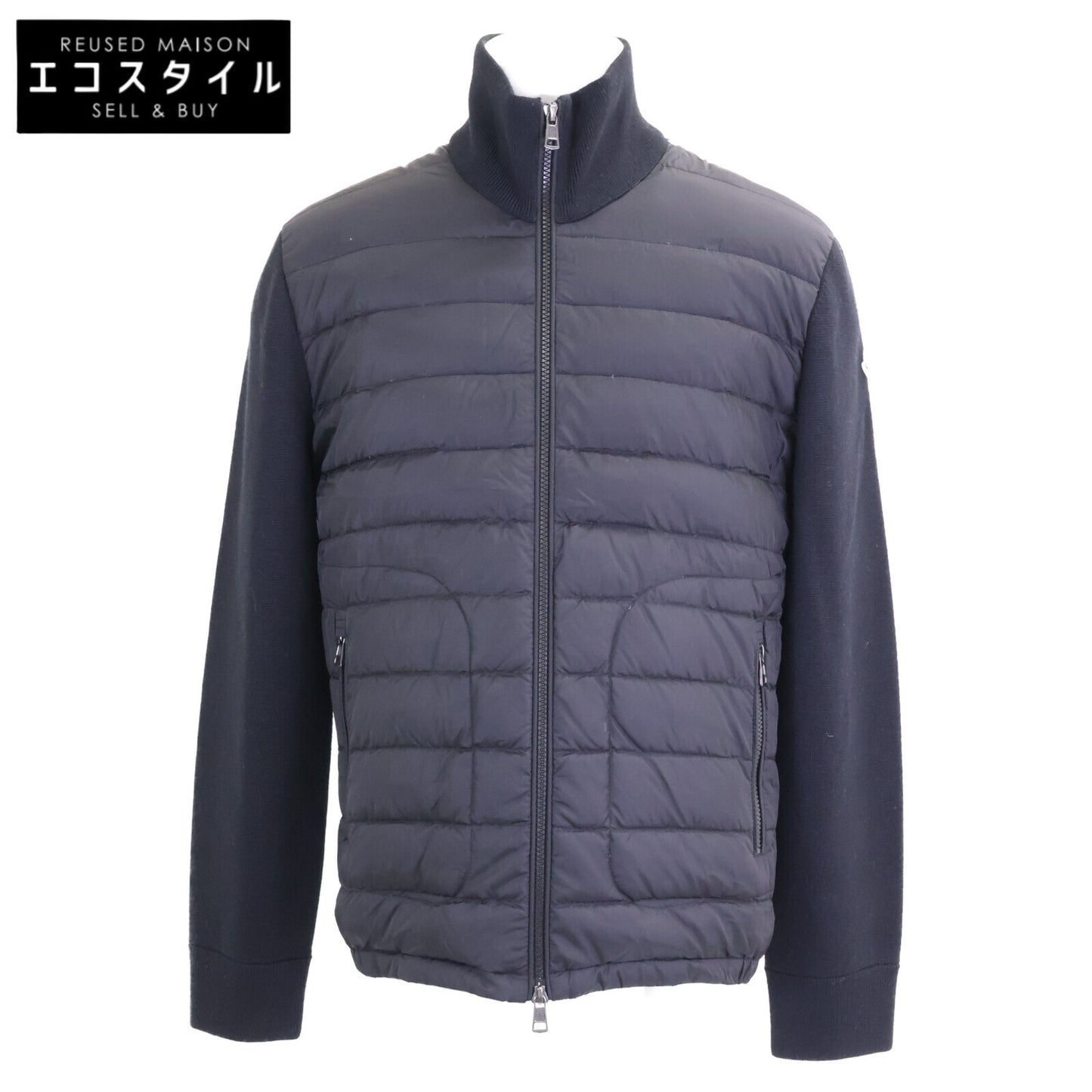 MONCLER モンクレール 【23年製】I20919B50700 CARDIGA TRICOT ニット/ダウン切替 ジャケット ジャケット