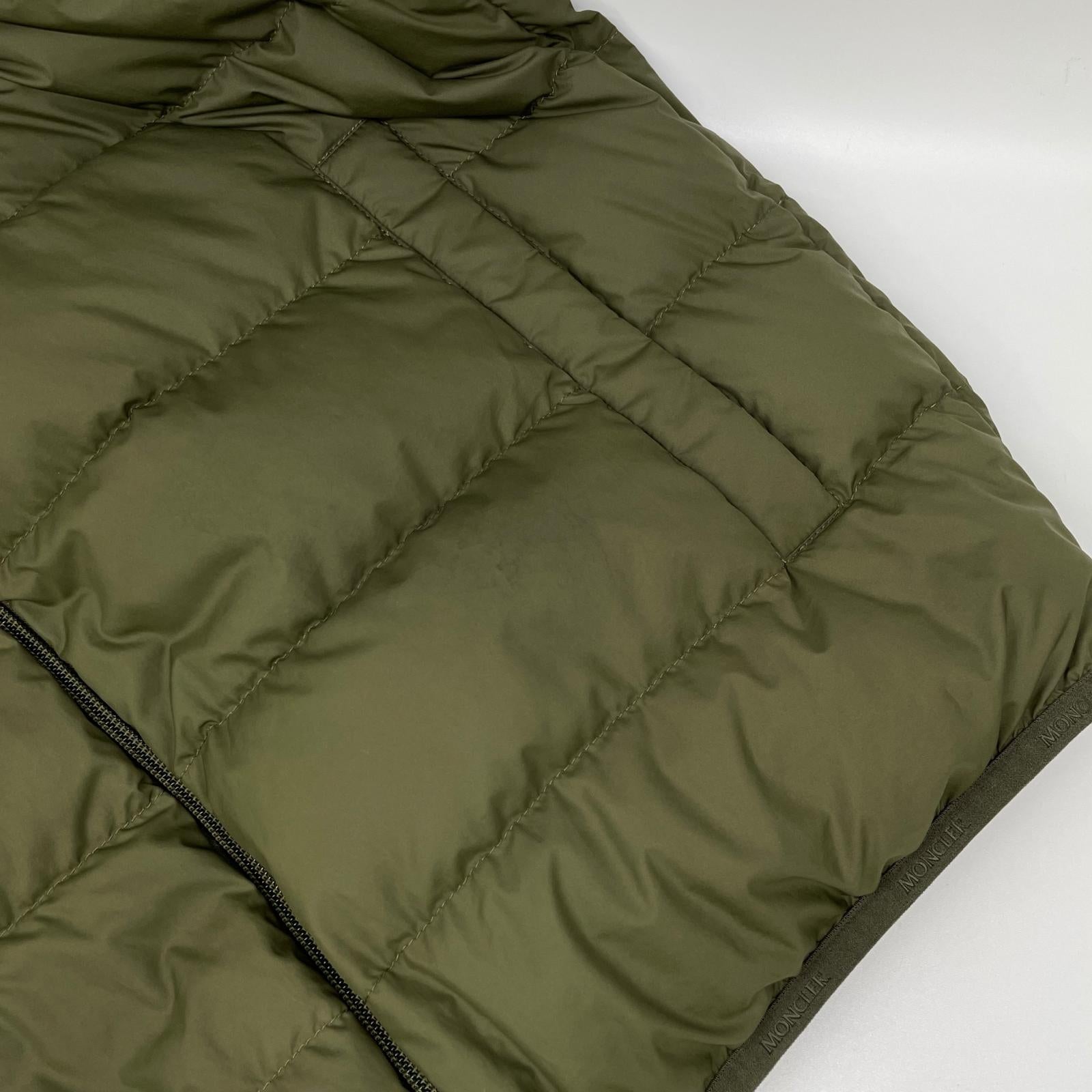 MONCLER モンクレール 【美品/24年製】CONTRIN ダブルジップ ダウン ベスト