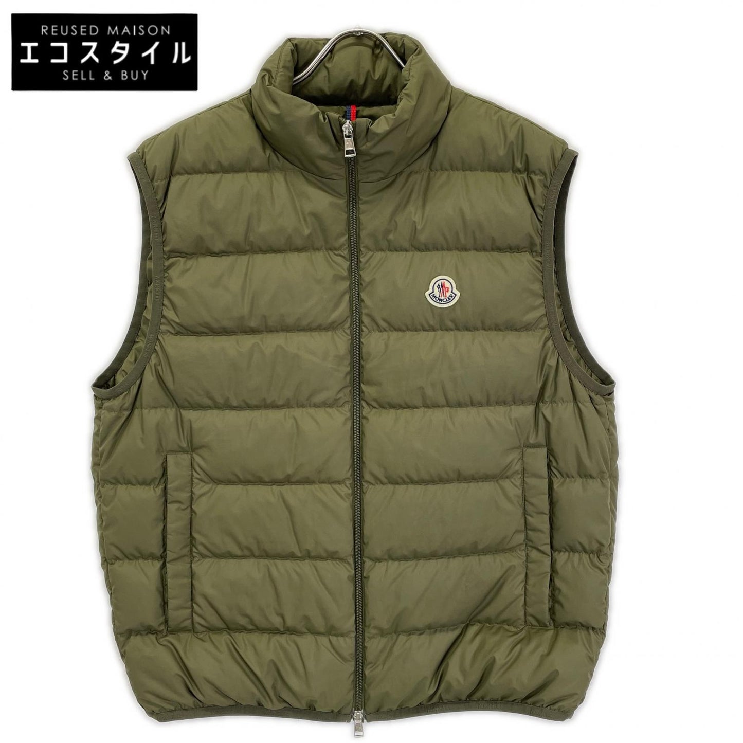 MONCLER モンクレール 【美品/24年製】CONTRIN ダブルジップ ダウン ベスト