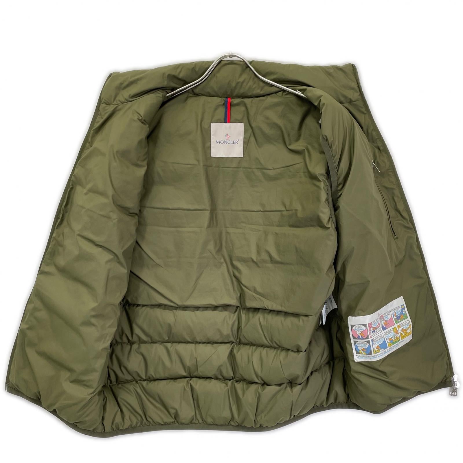 MONCLER Moncler [Excellent Condition/2024] CONTRIN Double-Zip Down Vest