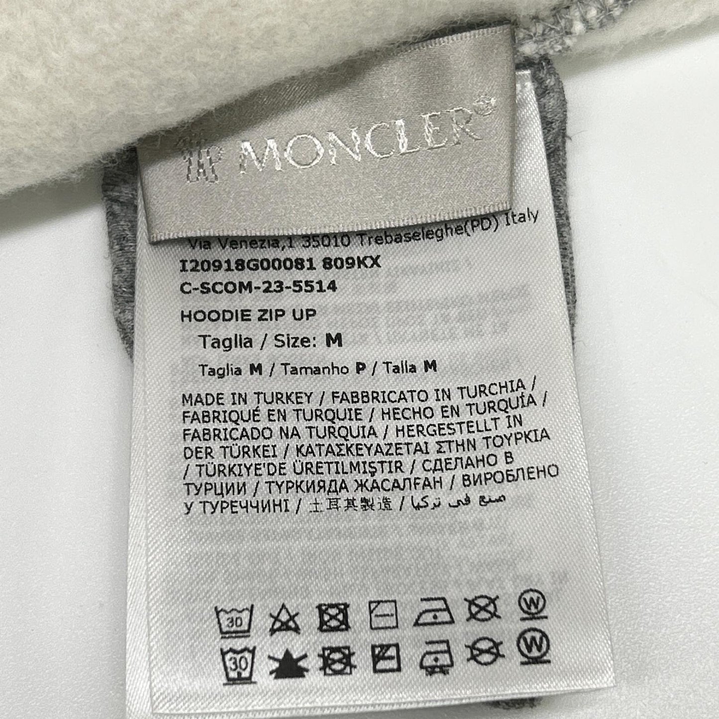 MONCLER モンクレール 23年製 HOODIE ZIP UP セットアップ スーツ セットアップ
