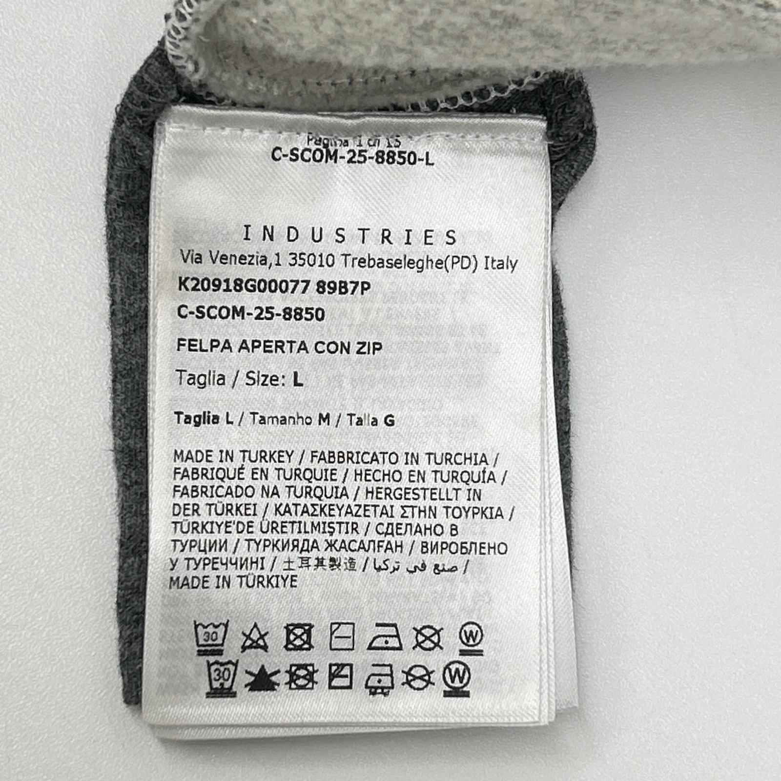 MONCLER モンクレール 25年製 FELPA APERTA CON CAPPUCCIO ジップアップパーカー トップス