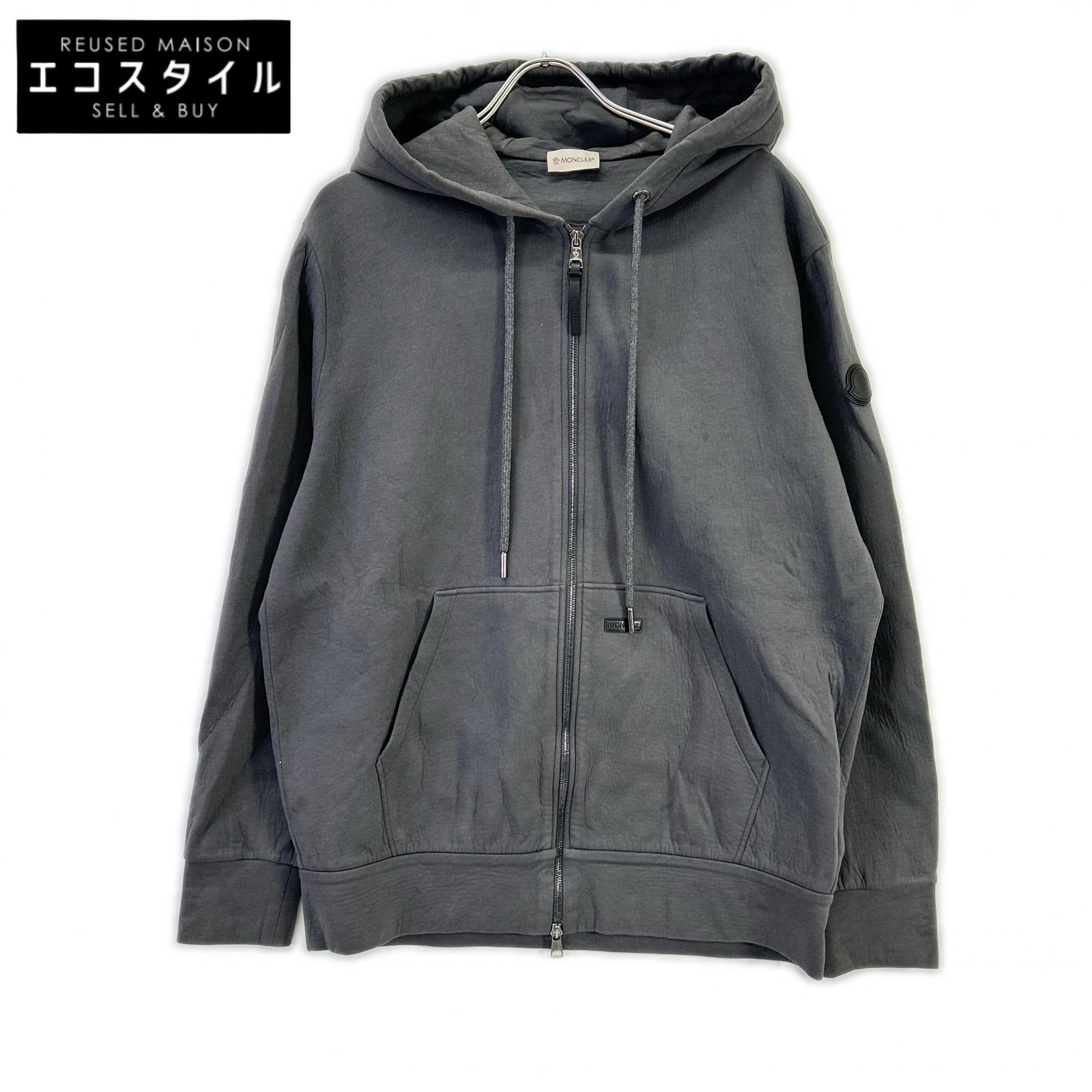 MONCLER モンクレール 23年製 FELPA APERTA CON CAPPUCCIO ジップアップパーカー トップス