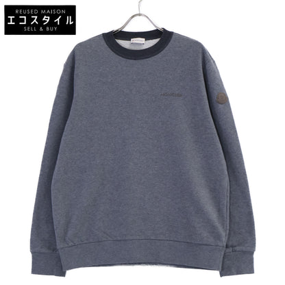 MONCLER Moncler 2025 gray FELPA GIROCOLLO top