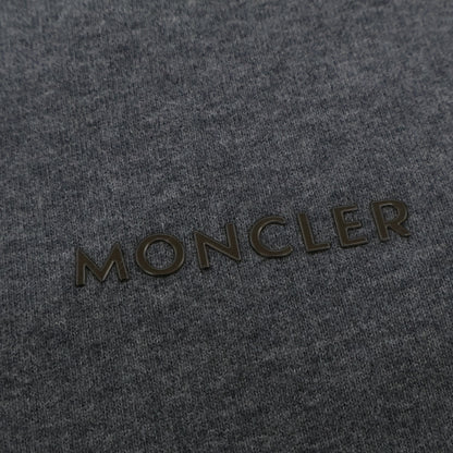 MONCLER Moncler 2025 gray FELPA GIROCOLLO top