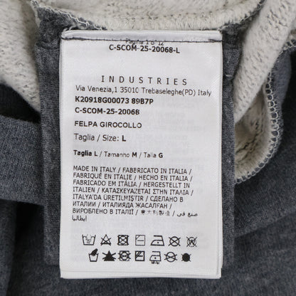 MONCLER モンクレール 25年製　グレー FELPA GIROCOLLO トップス